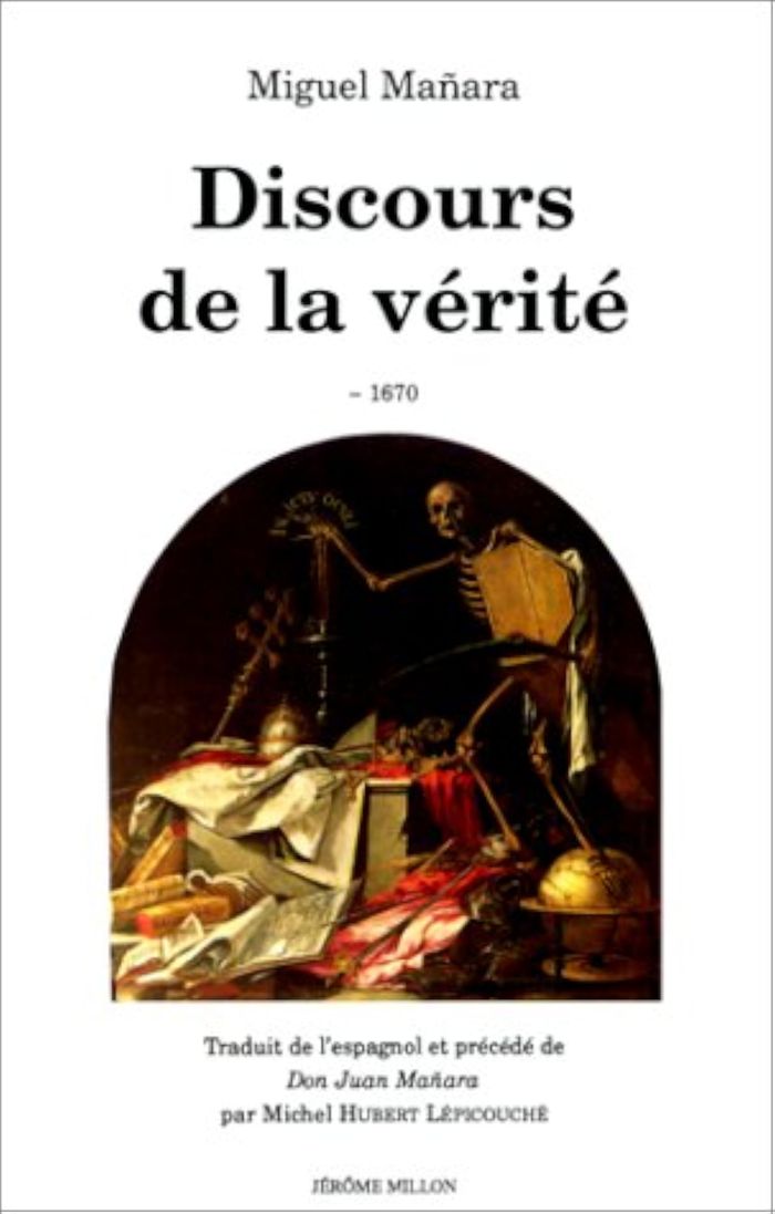 Couverture du livre « DISCOURS DE LA VERITE » de Miguel Manara, librairie Les Contes Infusés à Corte