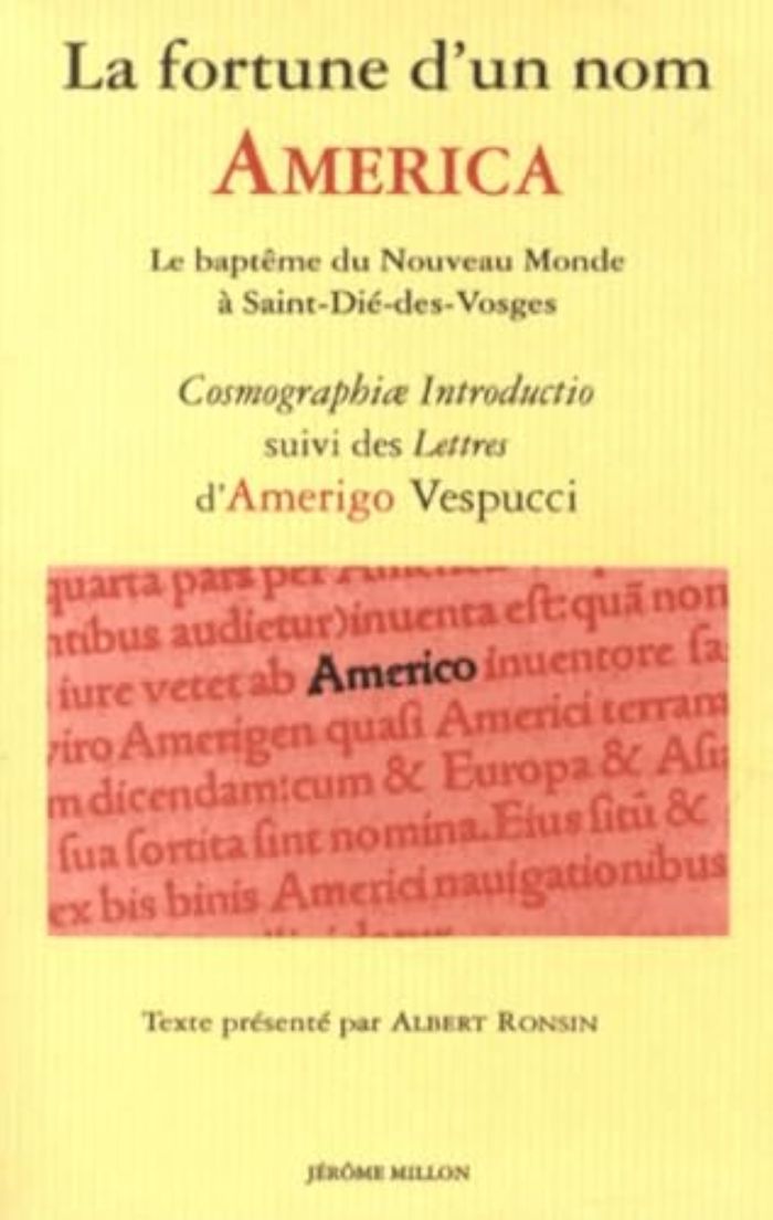 Couverture du livre « AMERICA : LA FORTUNE D'UN NOM », librairie Les Contes Infusés à Corte