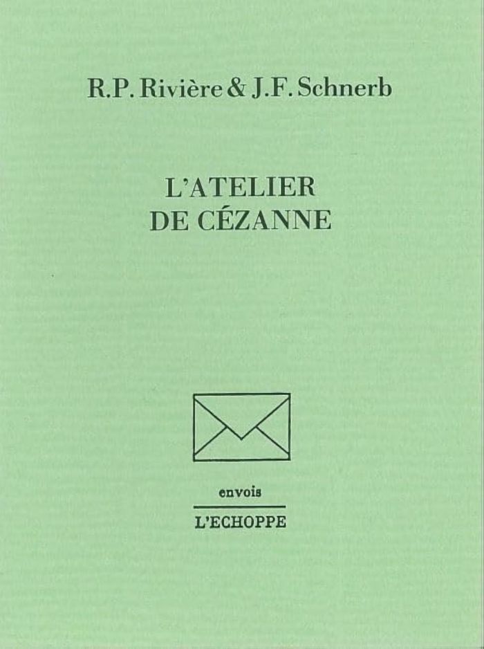 Couverture du livre « ATELIER DE CEZANNE » de Riviere, Schnerb, librairie Les Contes Infusés à Corte