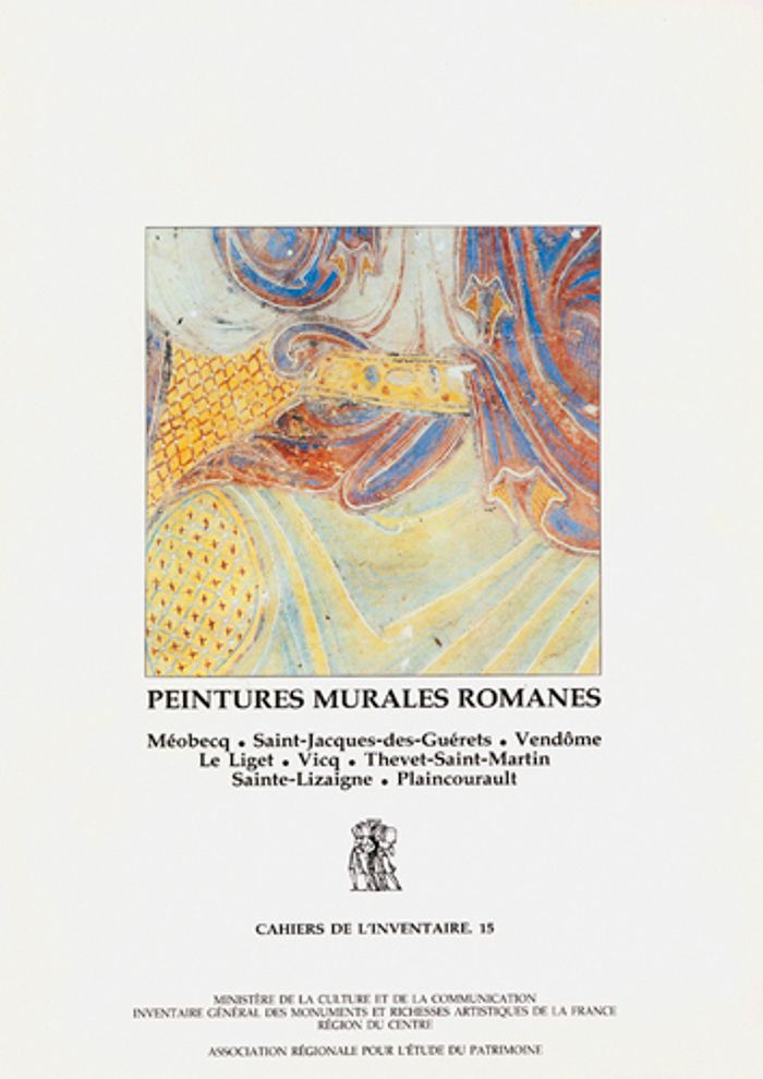 Couverture du livre « PEINTURES MURALES ROMANES N 15 », librairie Les Contes Infusés à Corte