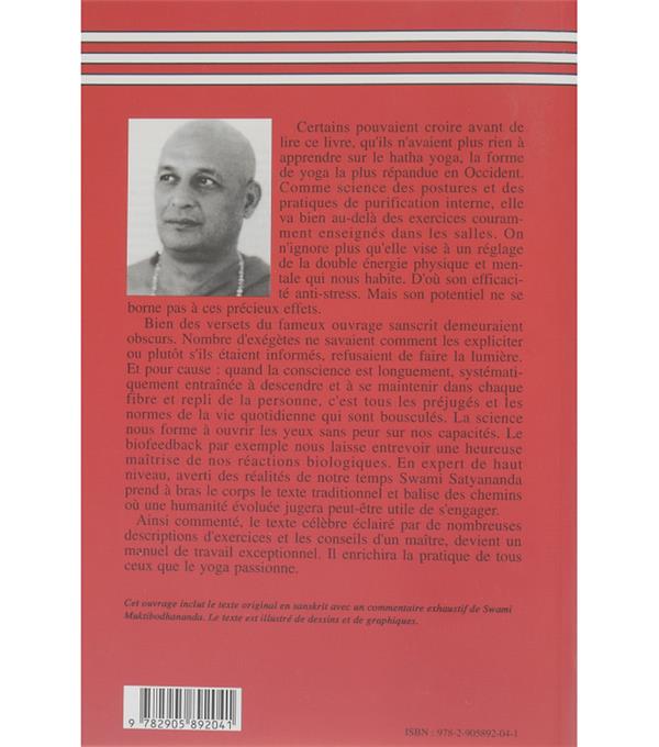 Quatrième de couverture de « HATHA YOGA PADIPIKA - HATHA YOGA PRADIPIKA »