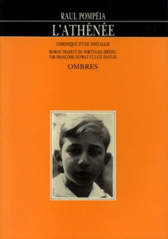 Couverture du livre « L'ATHENEE » de Raul Pompeia, librairie Les Contes Infusés à Corte
