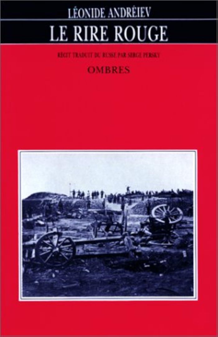 Couverture du livre « LE RIRE ROUGE » de Leonide Andreiev, librairie Les Contes Infusés à Corte