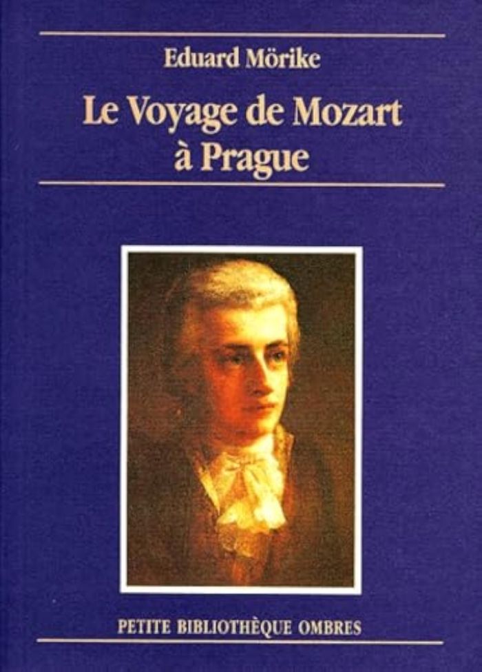 Couverture du livre « LE VOYAGE DE MOZART A PRAGUE » de Eduard Morike, librairie Les Contes Infusés à Corte