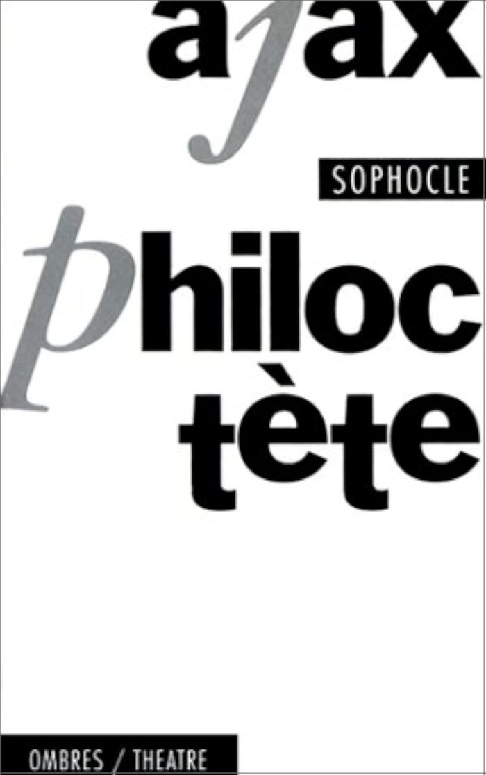 Couverture du livre « AJAX PHILOCTETE », librairie Les Contes Infusés à Corte