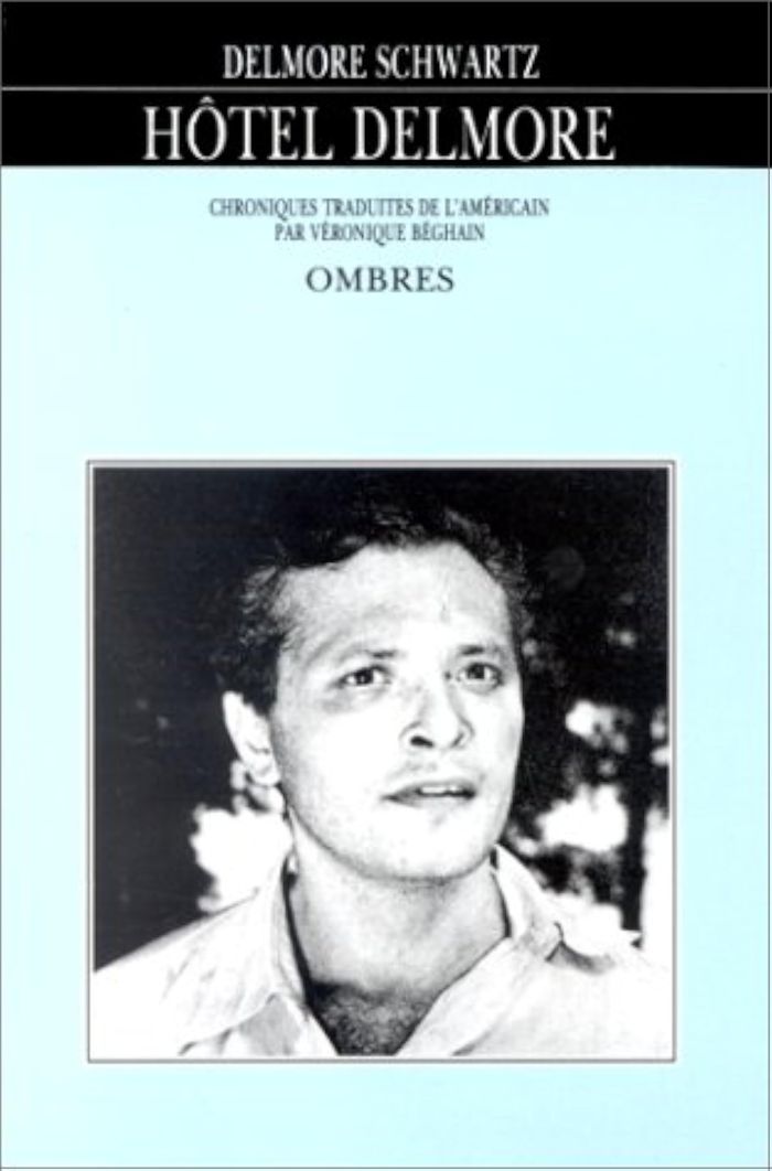 Couverture du livre « HOTEL DELMORE » de Delmore Schwartz, librairie Les Contes Infusés à Corte