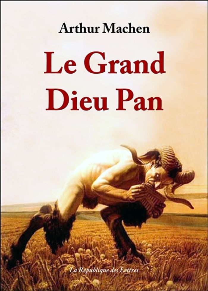 Couverture du livre « LE GRAND DIEU PAN », librairie Les Contes Infusés à Corte