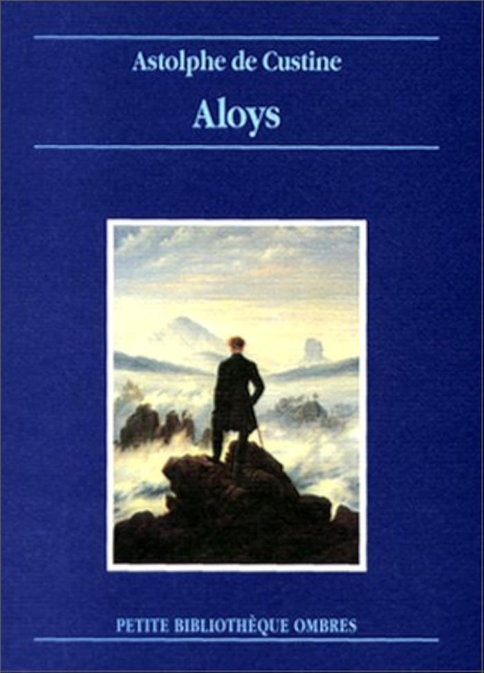 Couverture du livre « ALOYS » de Custine (de) A., librairie Les Contes Infusés à Corte