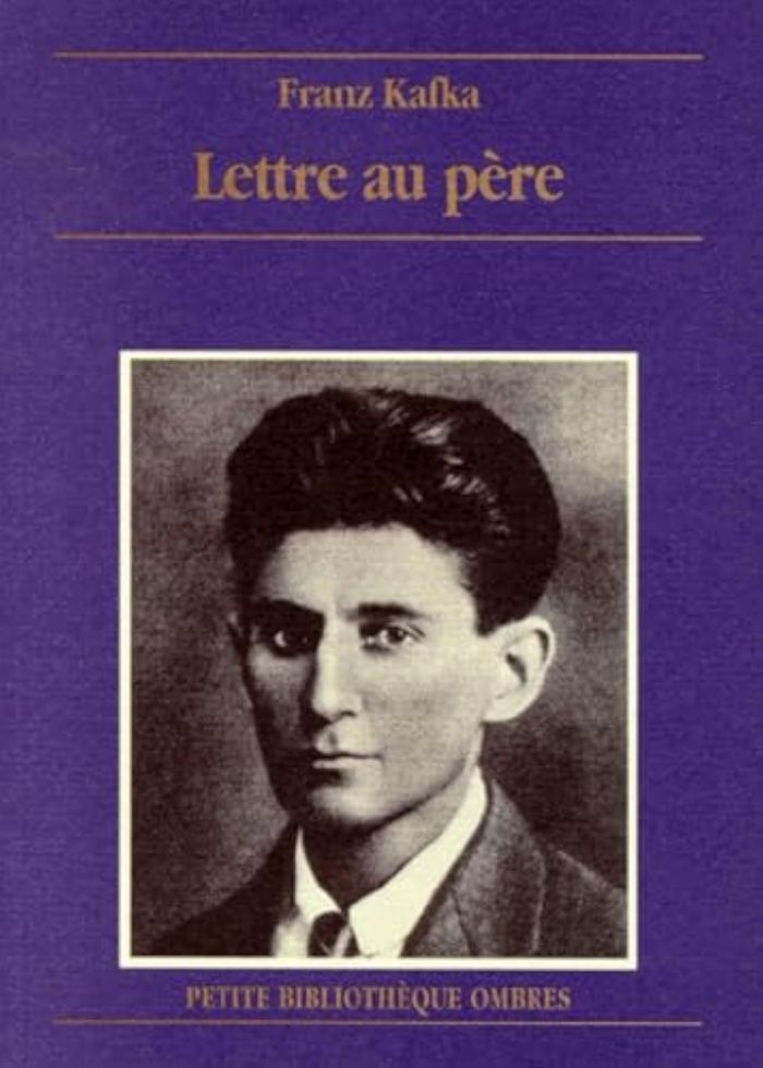 Couverture du livre « LETTRE AU PERE » de Franz Kafka, librairie Les Contes Infusés à Corte