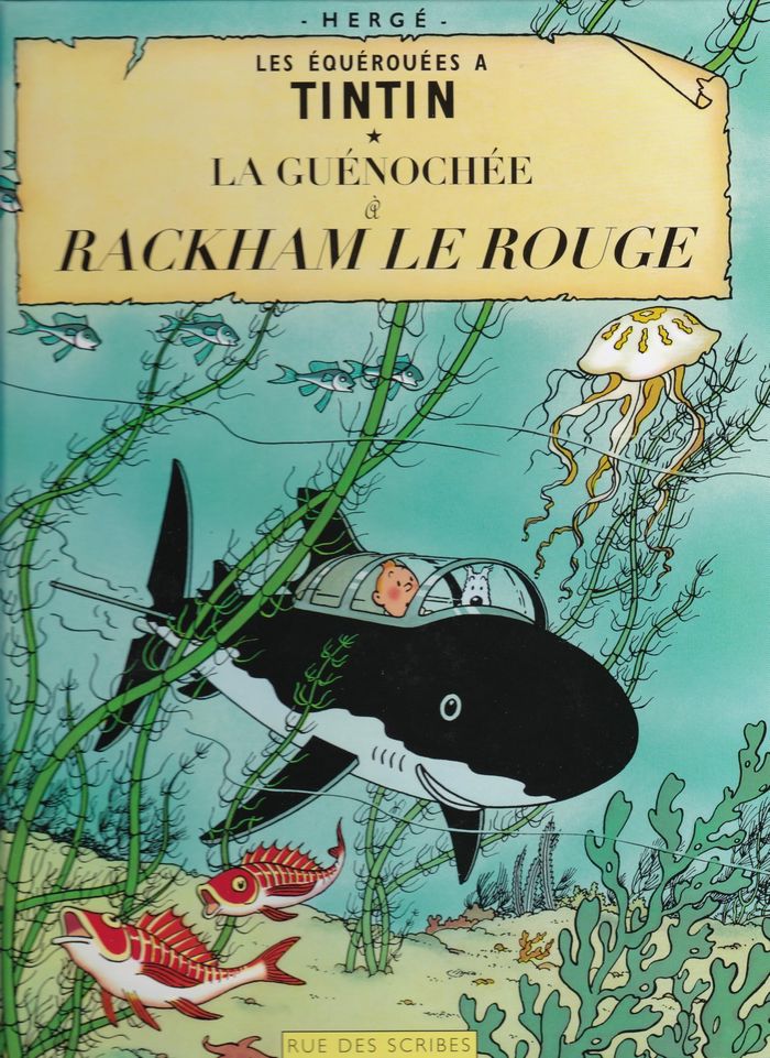 Couverture du livre « LA GUENOCHEE A RACHKAM LE ROUGE », librairie Les Contes Infusés à Corte