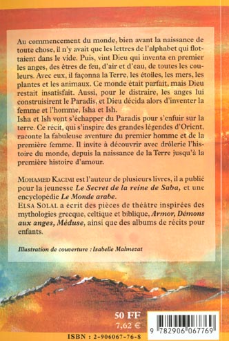 Quatrième de couverture de « IL ETAIT UNE FOIS LE MONDE »