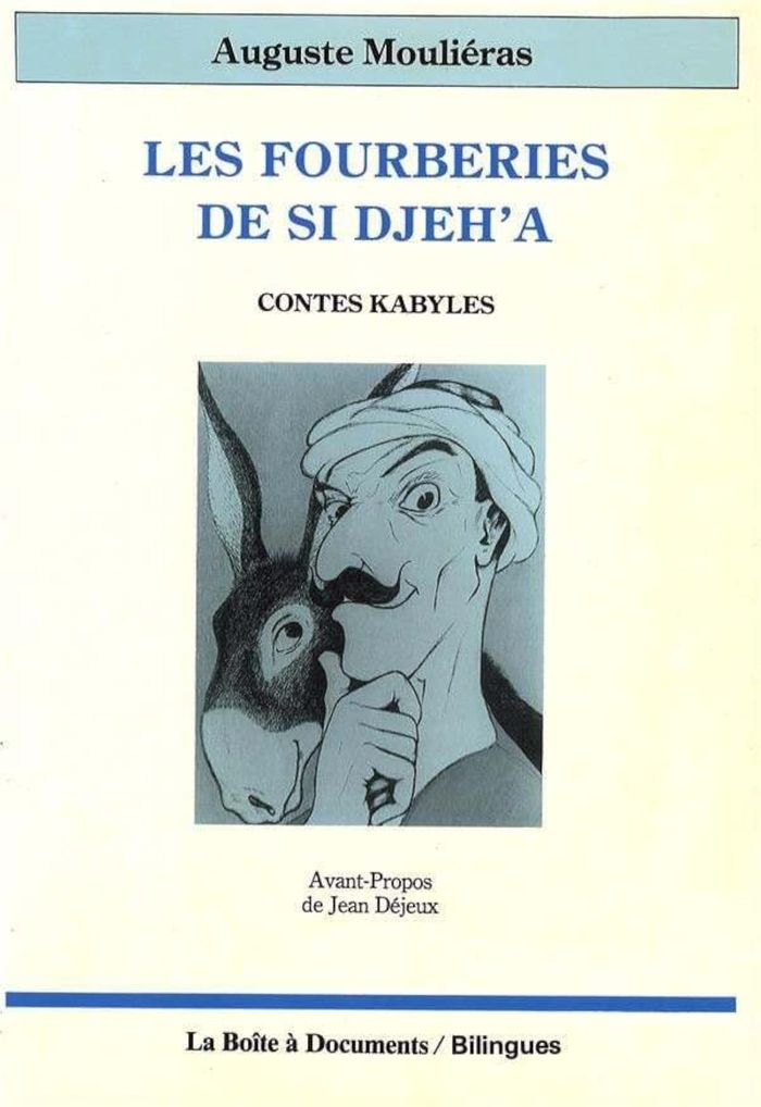 Couverture du livre « LES FOURBERIES DE SI DJEH'A - CONTES KABYLES », librairie Les Contes Infusés à Corte
