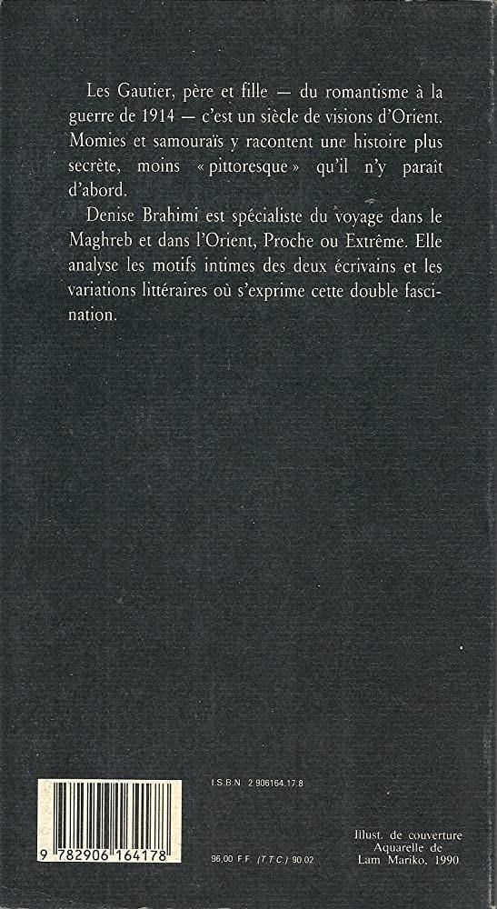 Quatrième de couverture de « THEOPHILE ET JUDITH VONT EN ORIENT »