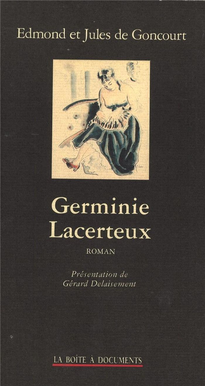 Couverture du livre « GERMINIE LACERTEUX - ROMAN », librairie Les Contes Infusés à Corte