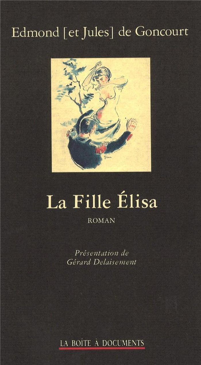 Couverture du livre « LA FILLE ELISA - ROMAN » de Xxx, librairie Les Contes Infusés à Corte