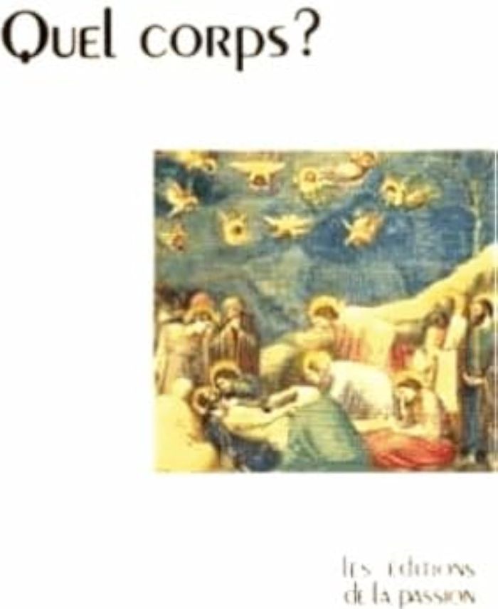 Couverture du livre « QUEL CORPS ? » de Jm Brohm/brohm, librairie Les Contes Infusés à Corte