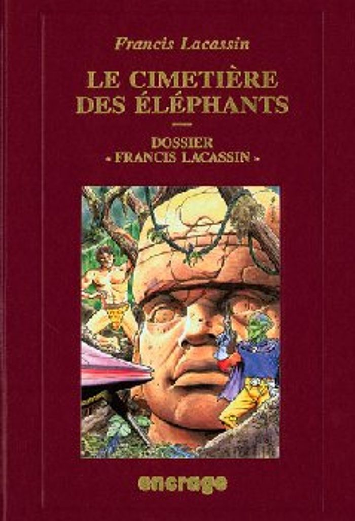 Couverture du livre « LE CIMETIERE DES ELEPHANTS », librairie Les Contes Infusés à Corte