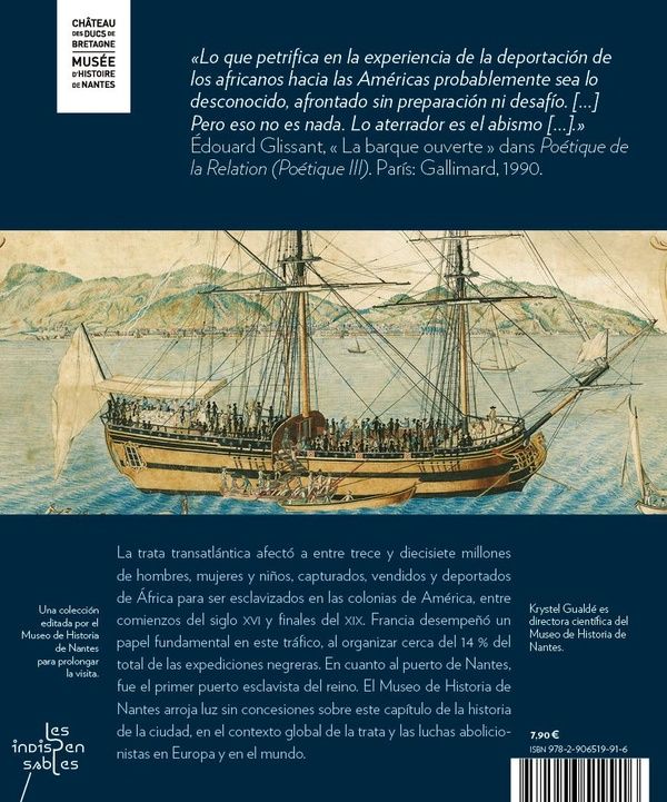 Quatrième de couverture de « NANTES EN LA TRATA TRANSATLANTICA »