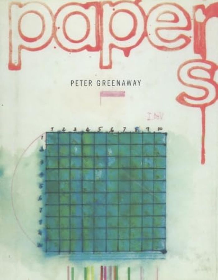 Couverture du livre « PAPERS (BILINGUE) » de Greenaway Peter, librairie Les Contes Infusés à Corte