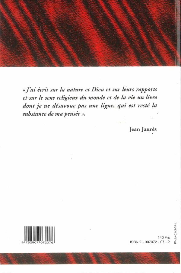 Quatrième de couverture de « DE LA REALITE DU MONDE SENSIBLE - INTRODUCTION DE JACQUES CHEMINADE »