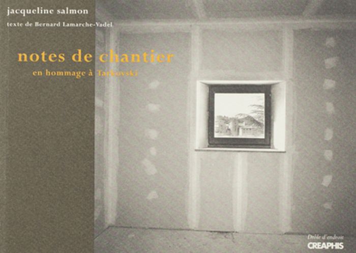 Couverture du livre « NOTES DE CHANTIER », librairie Les Contes Infusés à Corte