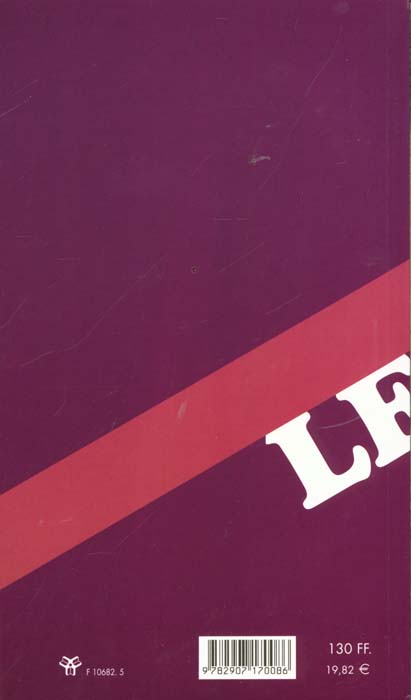 Quatrième de couverture de « LEXIQUE 15/ LES NOMS PROPRES : NATURE ET DETERMINATION »