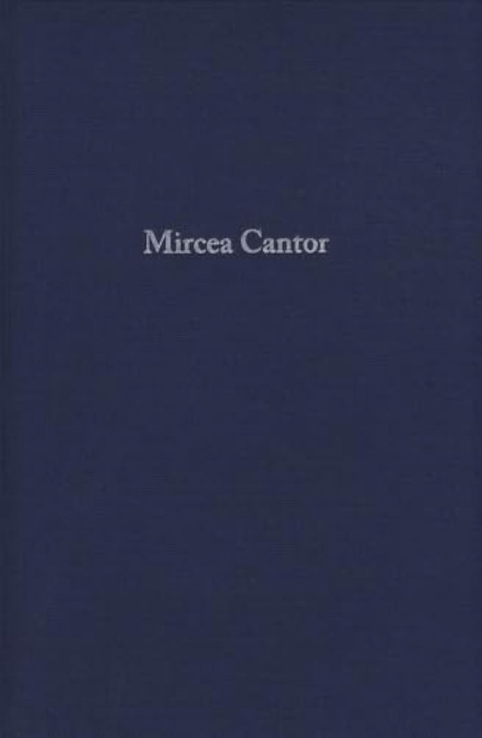 Couverture du livre « MIRCEA CANTOR, COEDITION YVON LAMBERT - FRAC CHAMPAGNE-ARDENNES, CIEL VARIABLE », librairie Les Contes Infusés à Corte