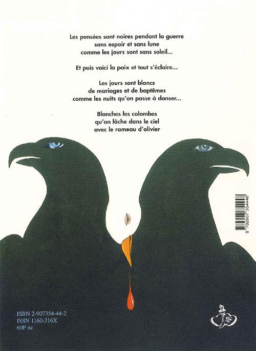 Quatrième de couverture de « GUERRES ET PAIX »