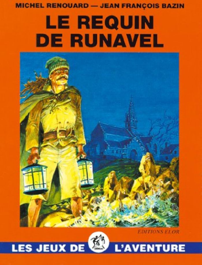 Couverture du livre « LE REQUIN DE RUNAVEL - JDA 10 » de Renouard (michel), librairie Les Contes Infusés à Corte