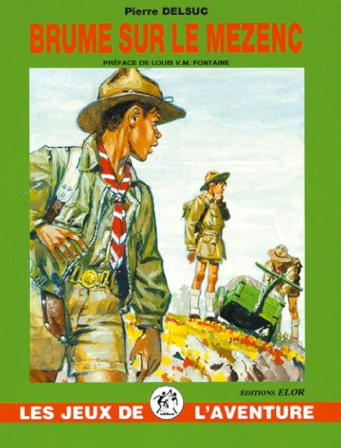 Couverture du livre « BRUME SUR LE MEZENC - JDA 09 » de Delsuc (pierre), librairie Les Contes Infusés à Corte