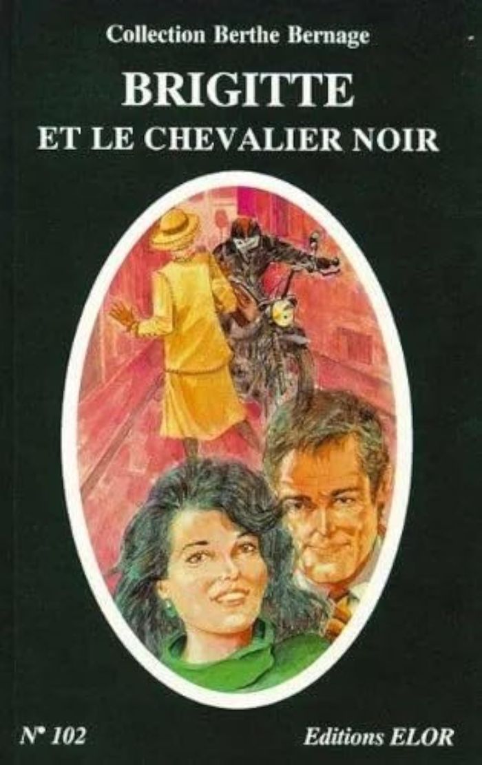 Couverture du livre « BRIGITTE ET LE CHEVALIER NOIR » de (berthe), Bernage Ro, librairie Les Contes Infusés à Corte