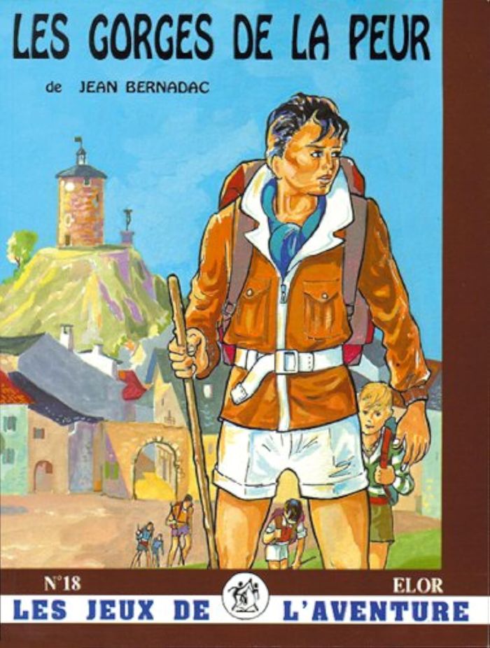 Couverture du livre « LES GORGES DE LA PEUR - JDA 18 » de Bernadac (jean), librairie Les Contes Infusés à Corte