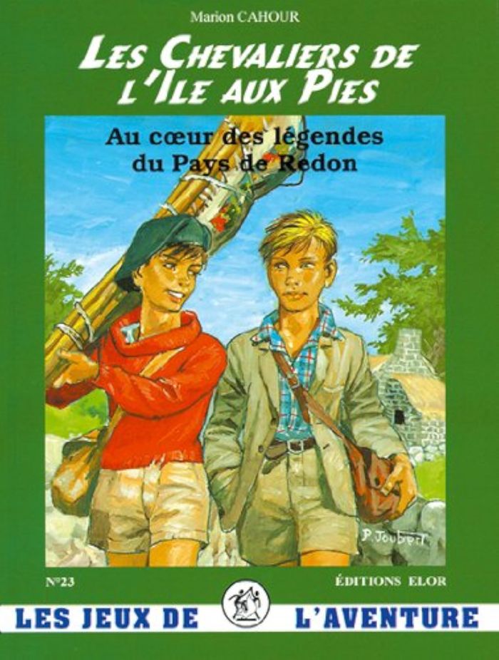 Couverture du livre « LES CHEVALIERS DE L'ILE AUX PIES - JDA 23 » de Cahour (marion), librairie Les Contes Infusés à Corte