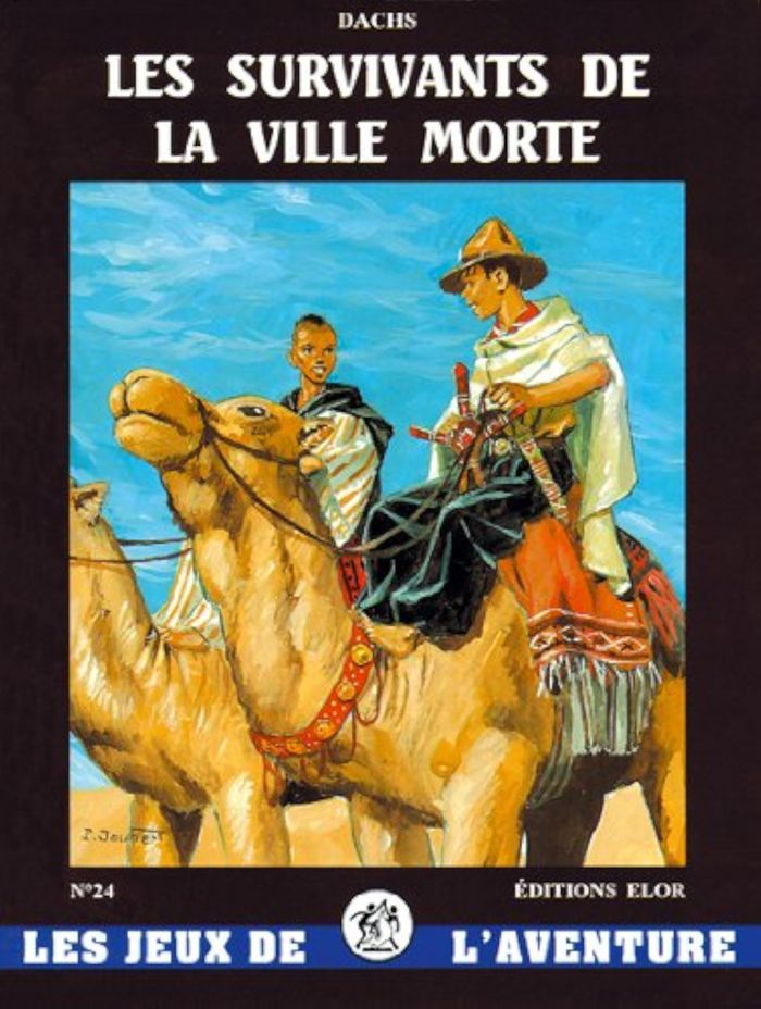 Couverture du livre « LES SURVIVANTS DE LA VILLE MORTE - JDA 24 » de Dachs, librairie Les Contes Infusés à Corte