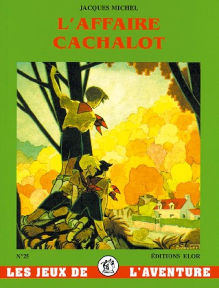 Couverture du livre « L'AFFAIRE CACHALOT - JDA 25 » de Michel (jacques), librairie Les Contes Infusés à Corte