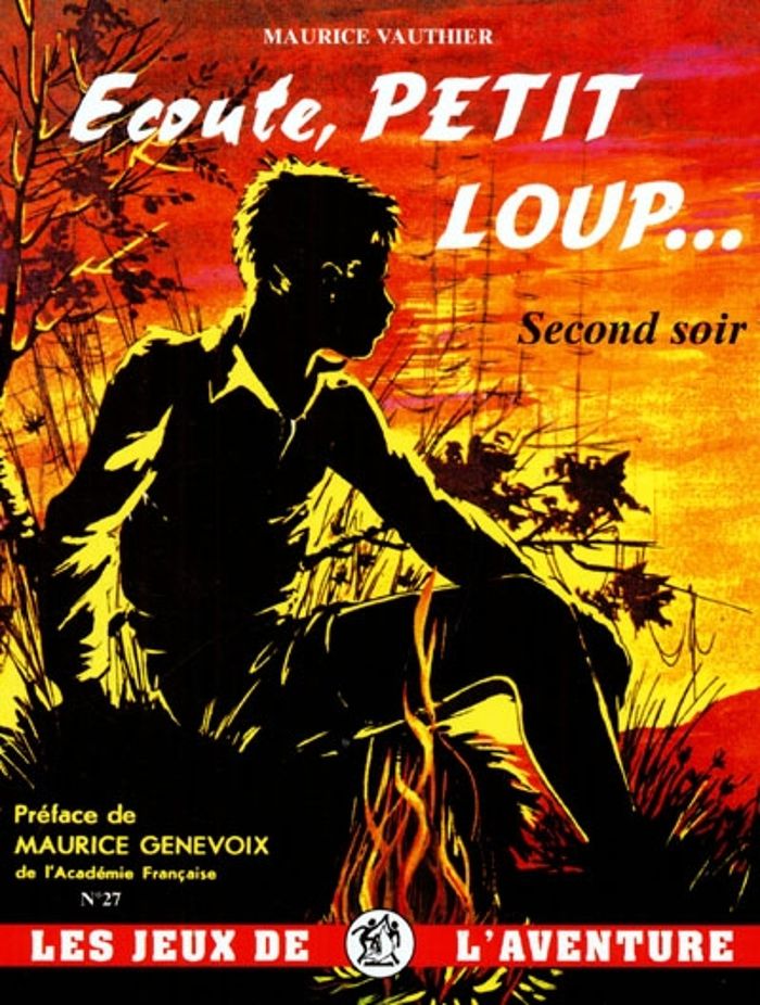 Couverture du livre « ECOUTE, PETIT LOUP. 2 - SECOND SOIR - JDA 27 » de Vauthier (maurice), librairie Les Contes Infusés à Corte