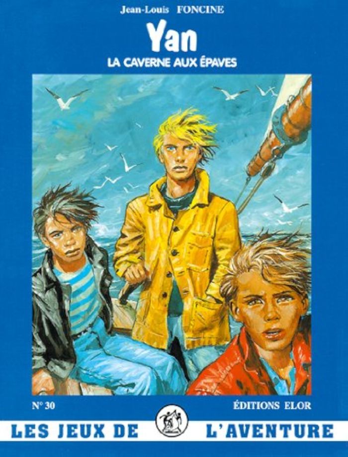 Couverture du livre « YAN - LA CAVERNE AUX EPAVES - JDA 30 » de Foncine (jean-Louis), librairie Les Contes Infusés à Corte