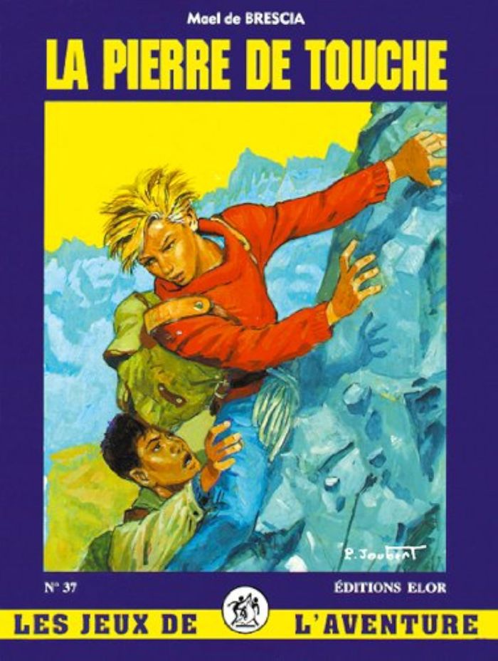 Couverture du livre « LA PIERRE DE TOUCHE - JDA 37 » de (mael De) Brescia, librairie Les Contes Infusés à Corte