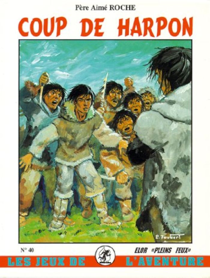 Couverture du livre « COUP DE HARPON - JDA 40 », librairie Les Contes Infusés à Corte