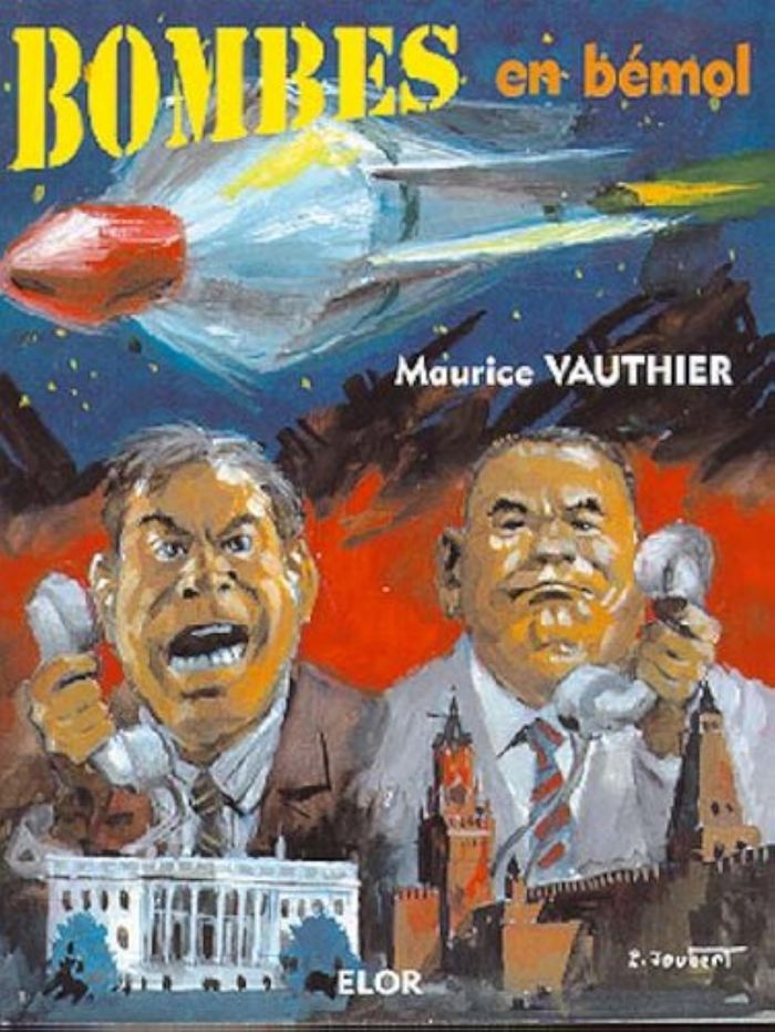 Couverture du livre « BOMBES EN BEMOL » de Vauthier (maurice), librairie Les Contes Infusés à Corte