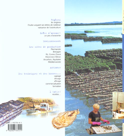 Quatrième de couverture de « LES HUITRES »