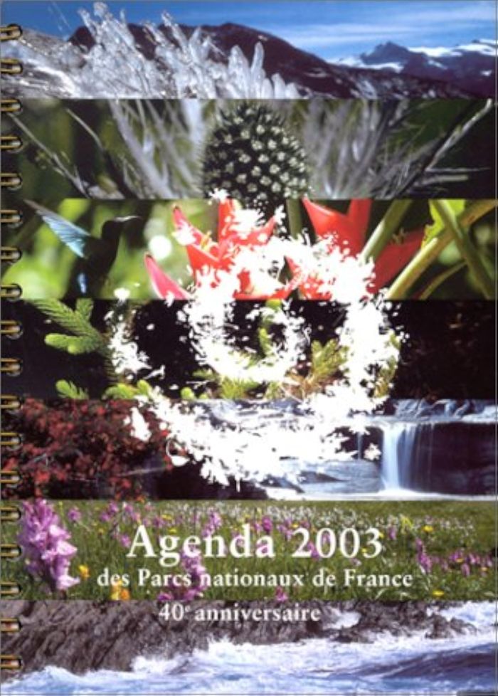 Couverture du livre « AGENDA 2003 DES PARCS » de Collectif, librairie Les Contes Infusés à Corte