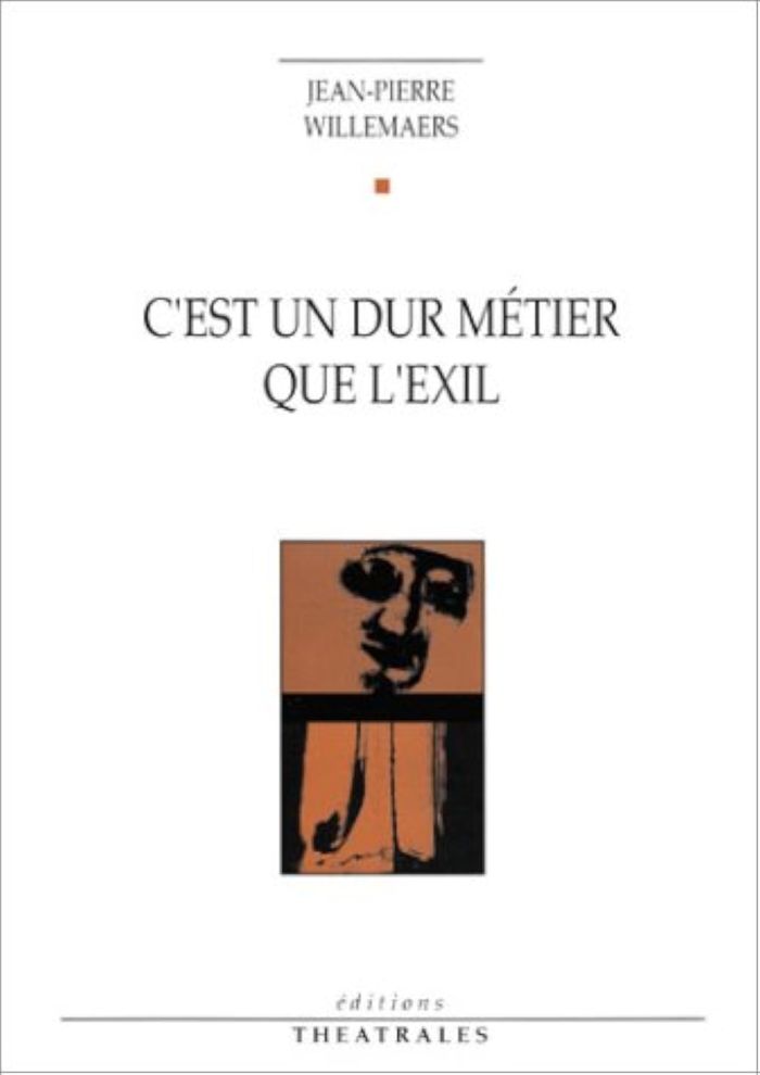 Couverture du livre « C'EST UN DUR METIER QUE L'EXIL », librairie Les Contes Infusés à Corte