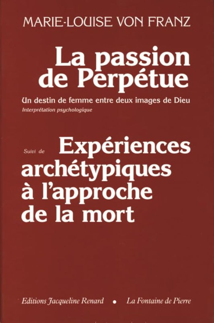 Couverture du livre « LA PASSION DE PERPETUE » de M-L. Franz, librairie Les Contes Infusés à Corte