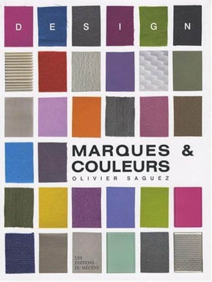 Couverture du livre « MARQUES ET COULEURS » de Saguez Olivier, librairie Les Contes Infusés à Corte