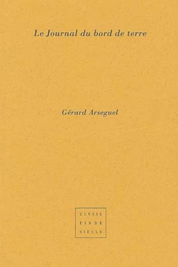 Couverture du livre « JOURNAL DU BORD DE TERRE (LE) », librairie Les Contes Infusés à Corte