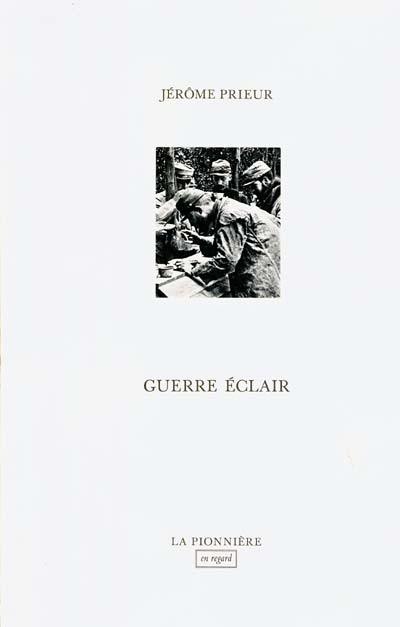 Couverture du livre « GUERRE ECLAIR », librairie Les Contes Infusés à Corte