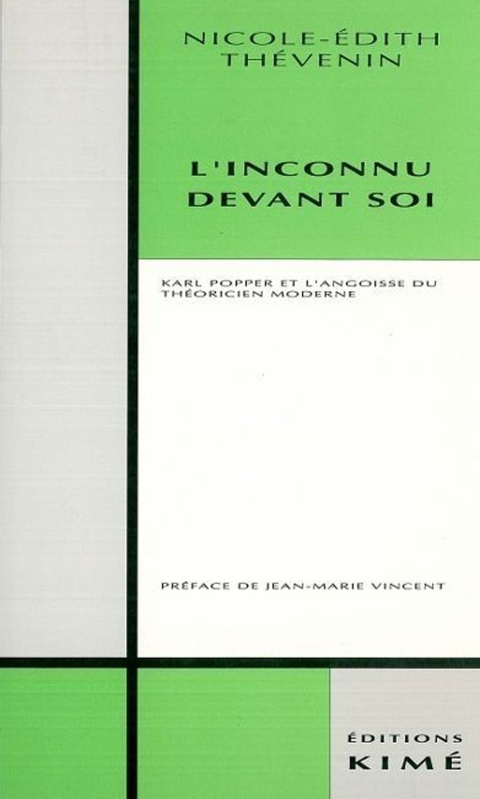 Couverture du livre « L' INCONNU DEVANT SOI », librairie Les Contes Infusés à Corte