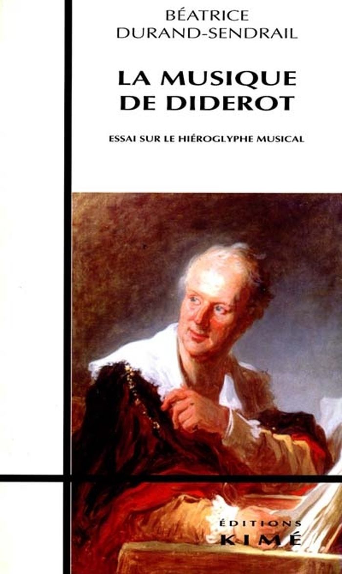 Couverture du livre « LA MUSIQUE DE DIDEROT », librairie Les Contes Infusés à Corte