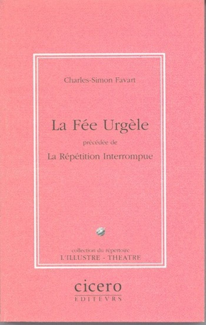Couverture du livre « LA SACRE DU PRINTEMPS DE NIJINSKY - PRECEDEE DE LA REPETITION INTERROMPUE » de Charles-Simon Favart, librairie Les Contes Infusés à Corte